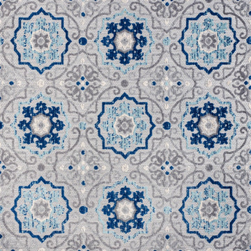 Mediterranean Medallion Indoor/outdoor Area Rug